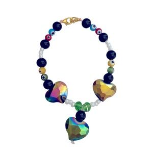 Handmade Turkish Evil Eye Bracelet Egyptian Glass